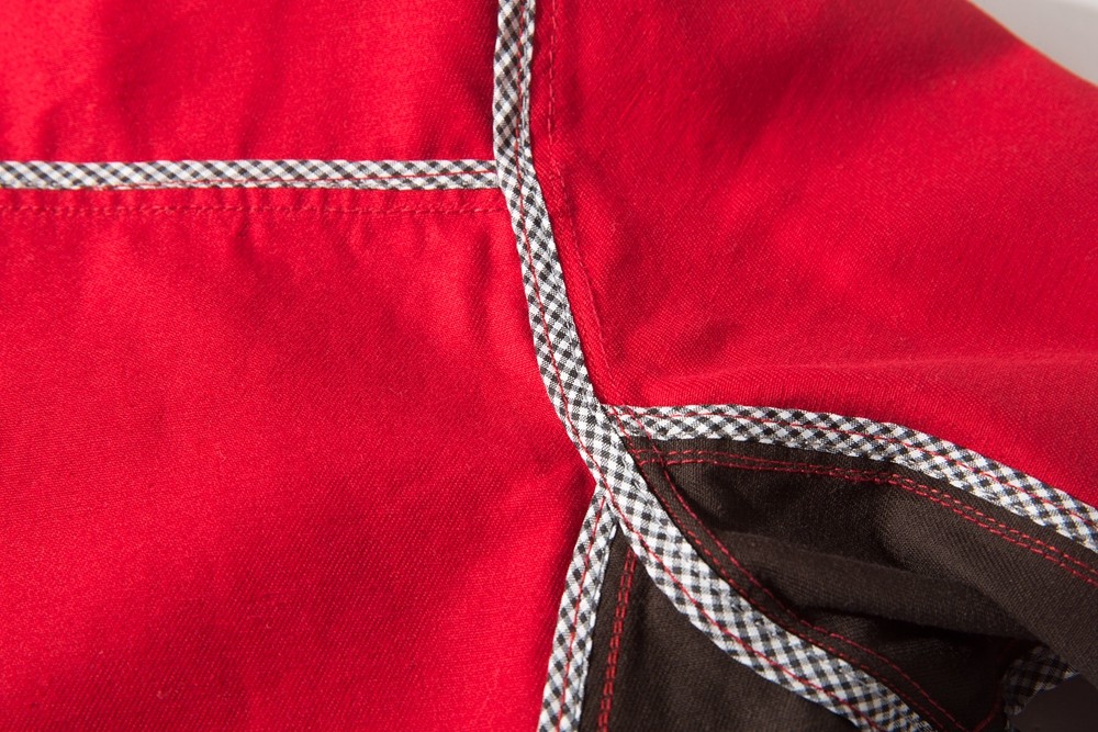 全棉春秋工作服細節(jié)展示