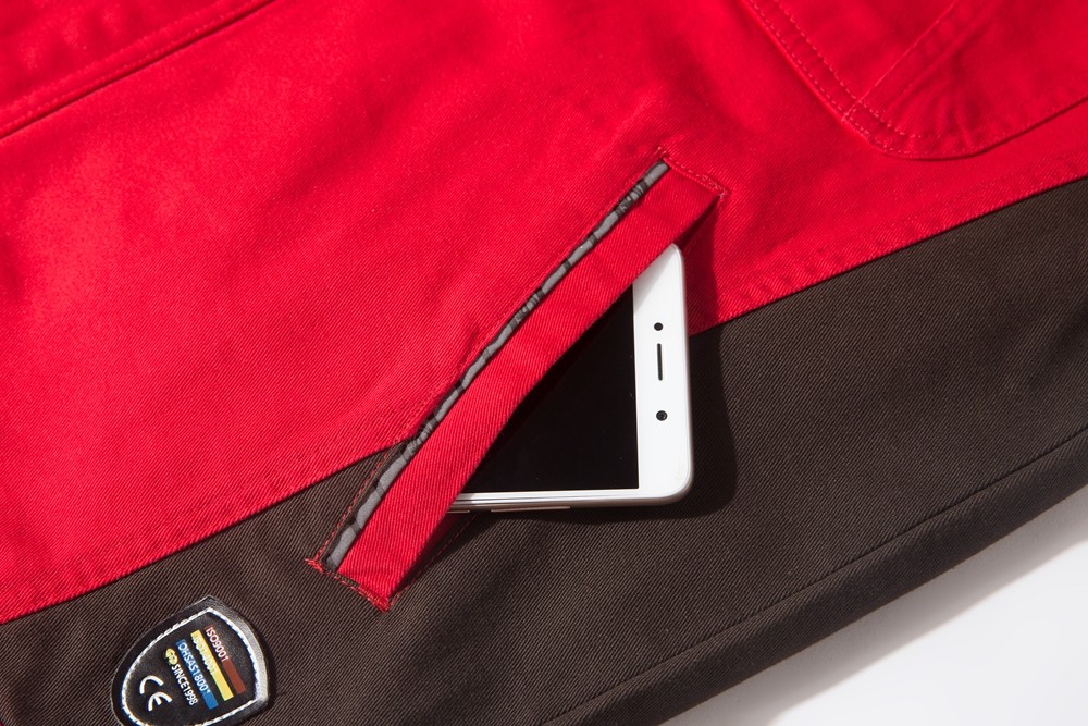 全棉春秋工作服細節(jié)展示