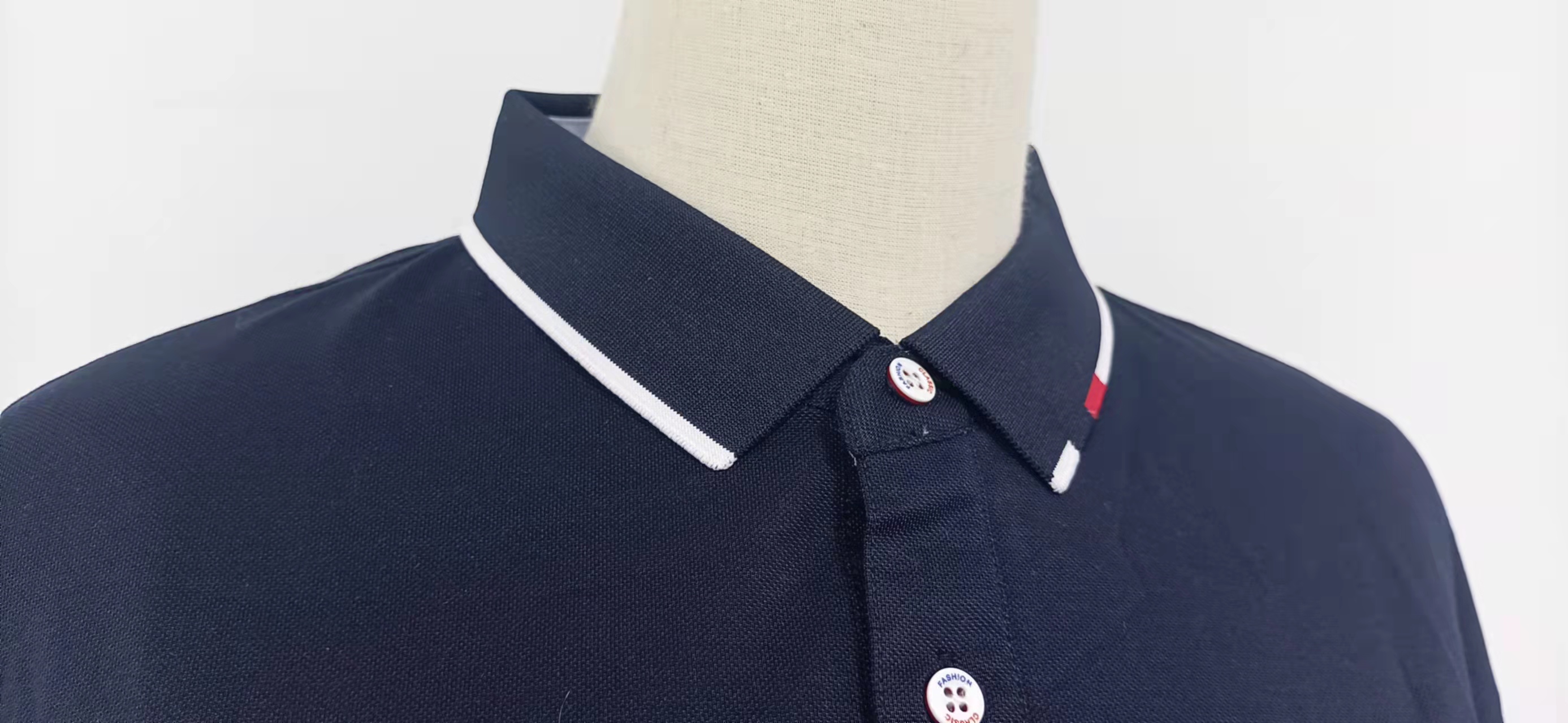 polo衫領(lǐng)口細節(jié)展示