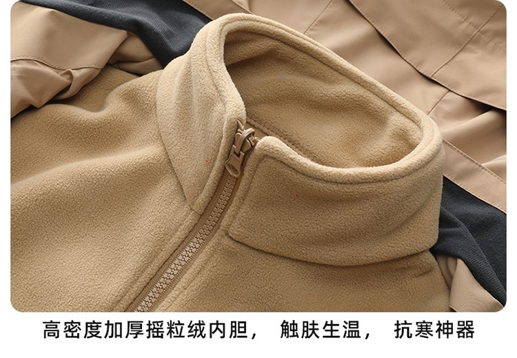 沖鋒衣細節展示