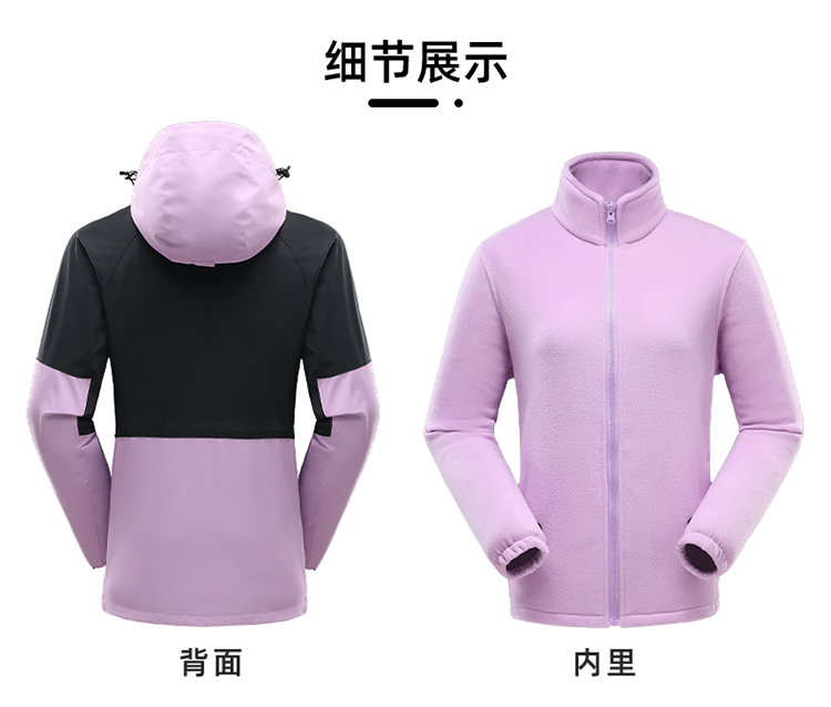 沖鋒衣細節展示