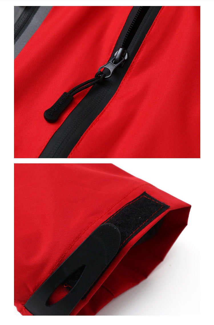 沖鋒衣細節展示